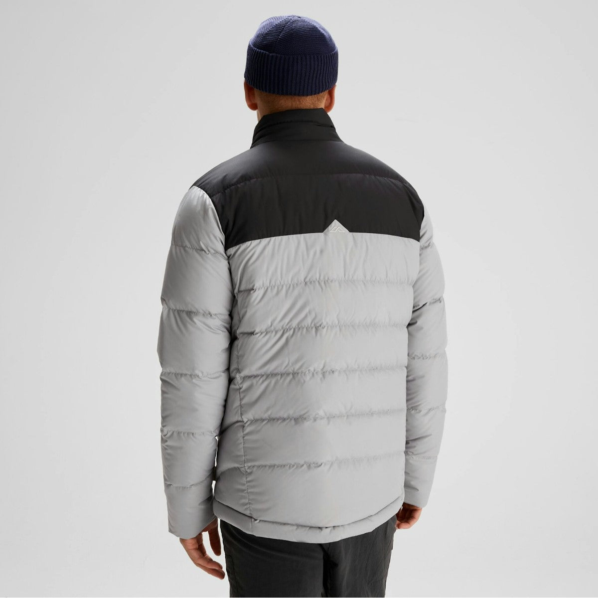 Kathmandu Men's Epiq Hooded Down Jacket V3 Steel Grey Black