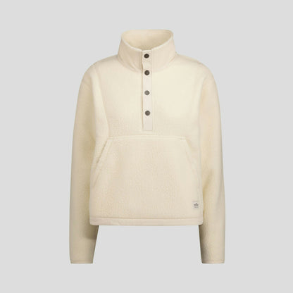 Kathmandu Women's Co-Z High Pile Pullover V Natural
