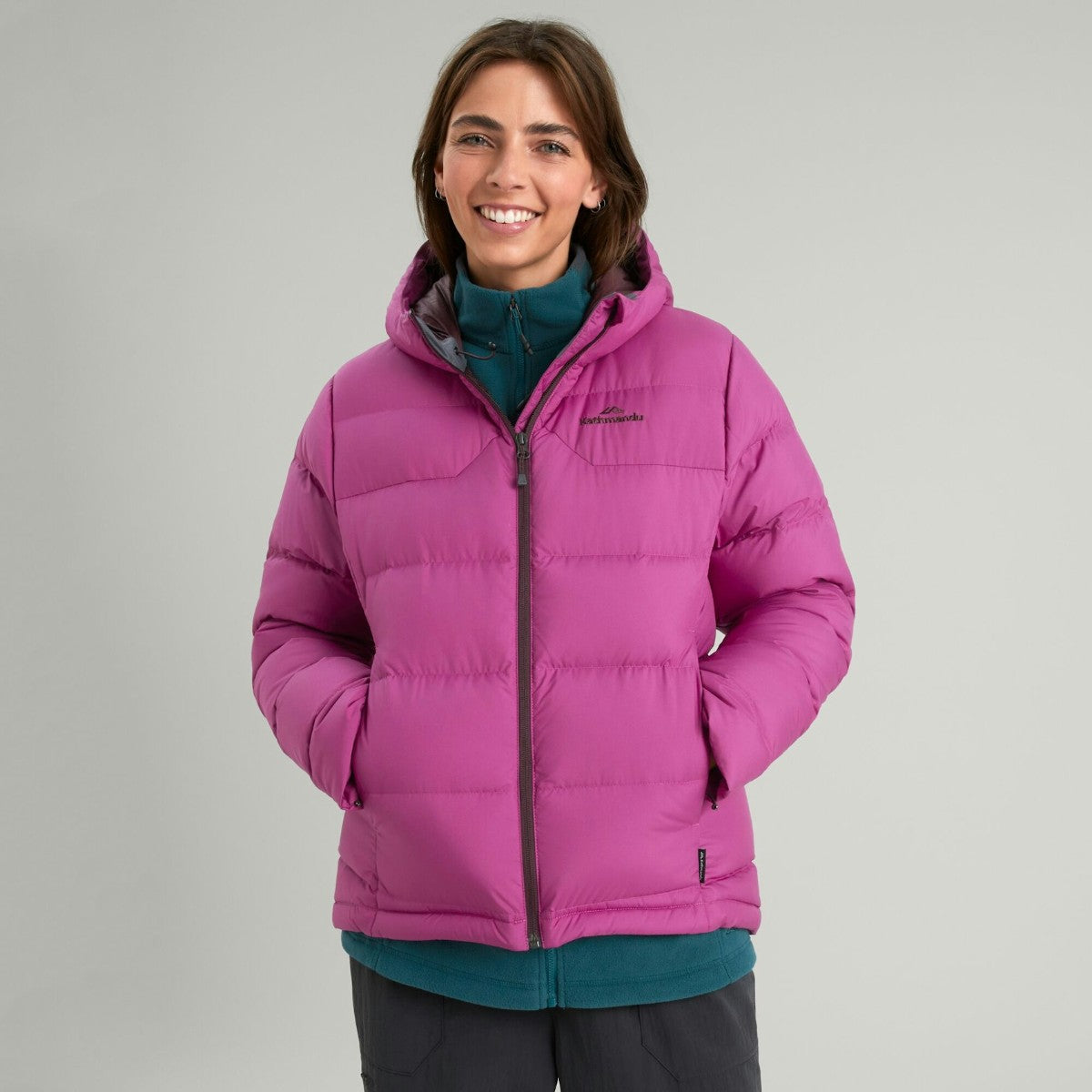 Kathmandu Women's Epiq Hooded Down Jacket V Raz