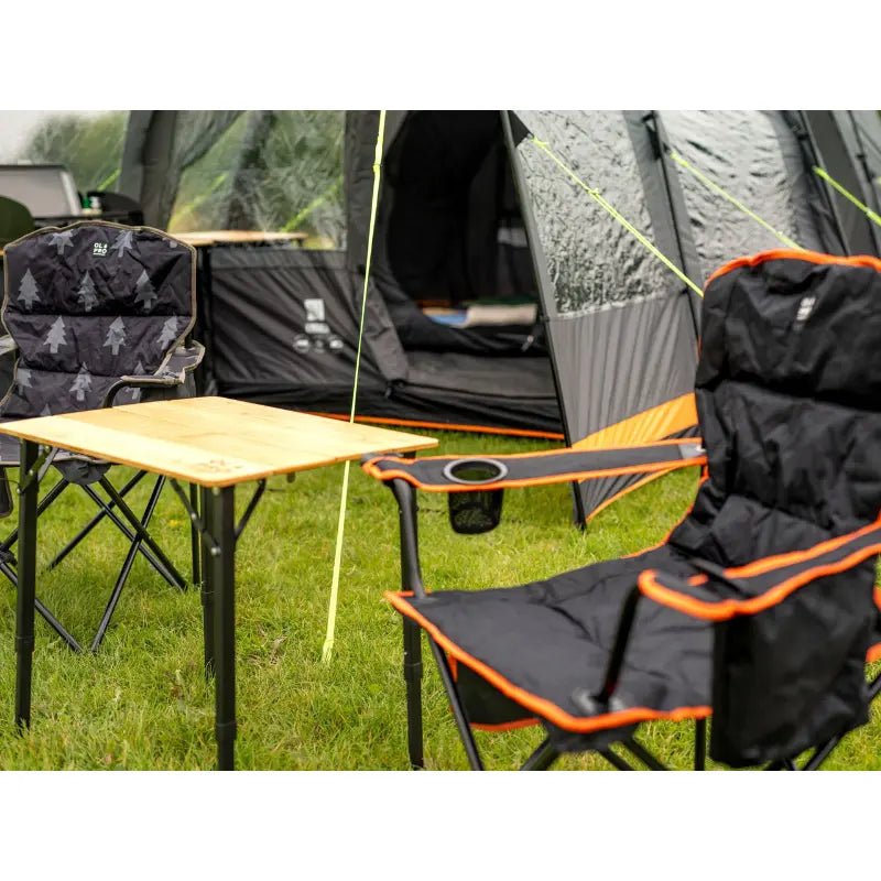 Olpro Henwick Padded Folding Camp Chair Orange - Outcamping