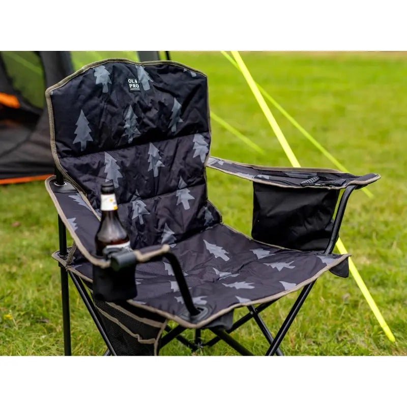 Olpro Henwick Padded Folding Camp Chair Tree Print