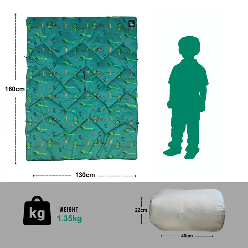 Olpro Blanco Outdoor Blanket Kids Design
