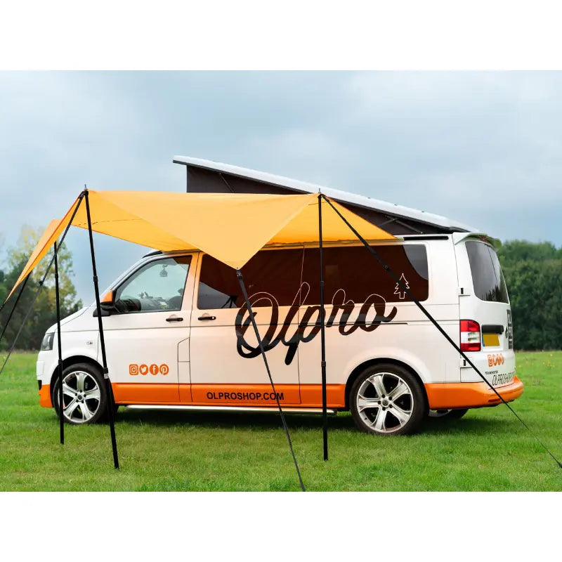 Olpro Multi Shade Campervan Canopy Orange