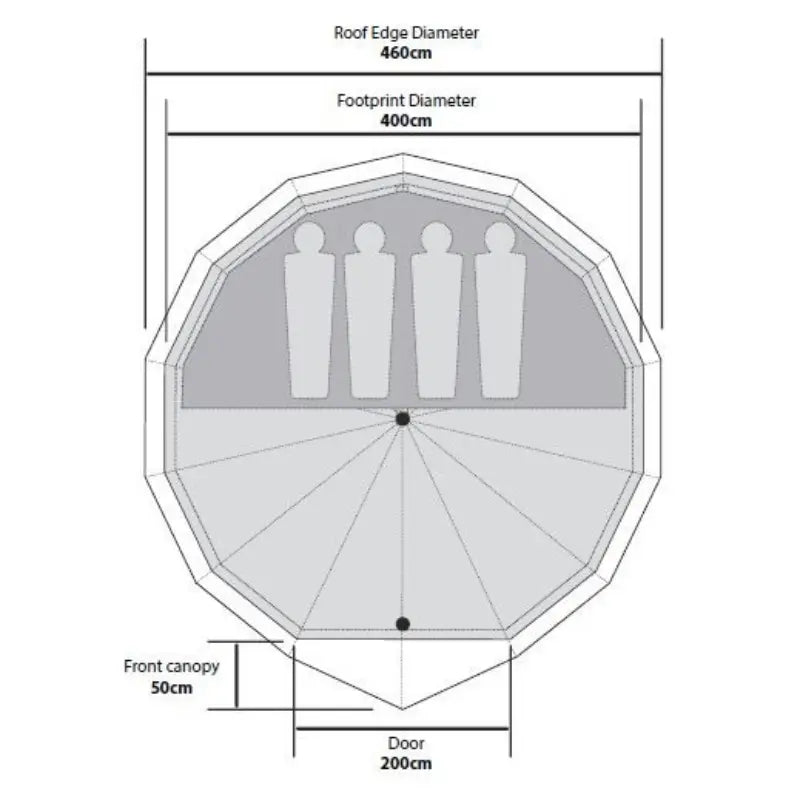 Outdoor Revolution Bell Star 400 Tent