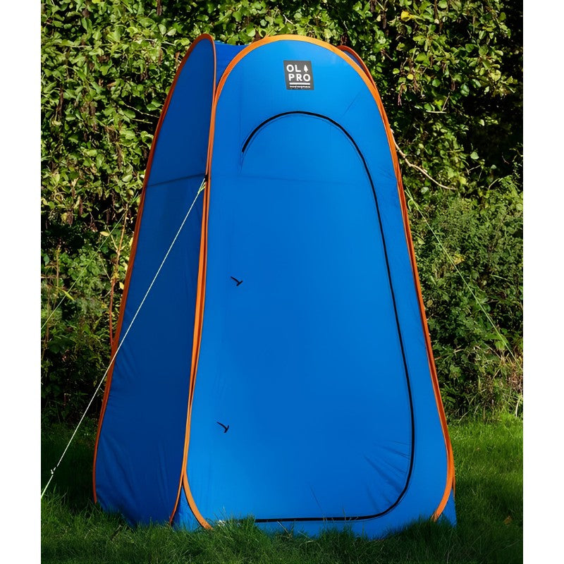 Shower/ Utility Tent (Zipped Base) - Blue