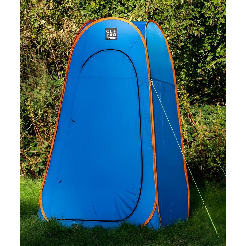 Shower/ Utility Tent (Zipped Base) - Blue