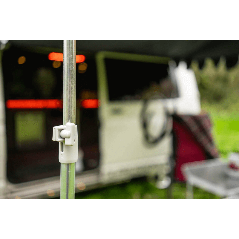 Retro Shade Camper Van Canopy - Orange/ Brown