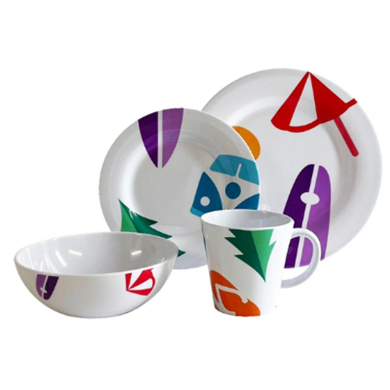 Spring Bay Melamine Set (8 Piece)