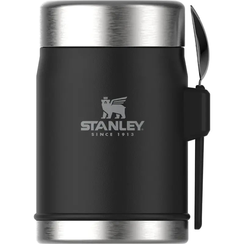 Stanley Legendary Food Jar - Spork 0.4L Matte Black Pebble