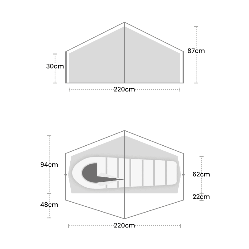 Terra Nova Laser Compact 1 Footprint