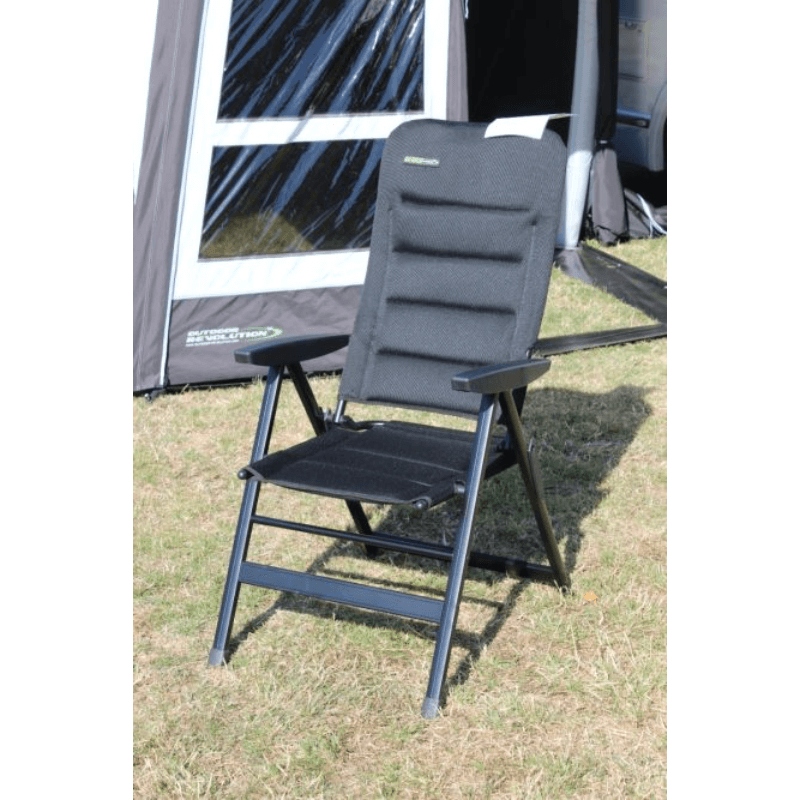 Turin Alu Air Mesh Chair QDF Black