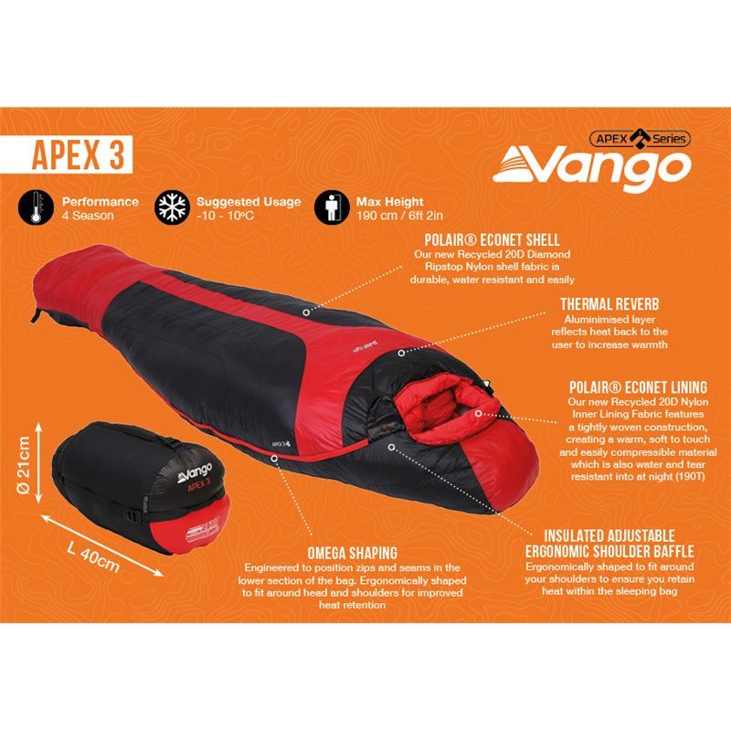 Vango Apex 3 Sleeping Bag