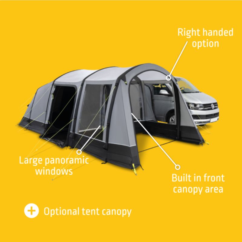 Kampa Touring AIR RH Awning (Includes FREE carpet & footprint)