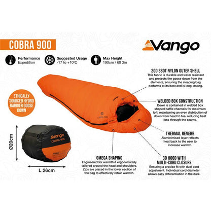 Vango Cobra 900 Sleeping Bag