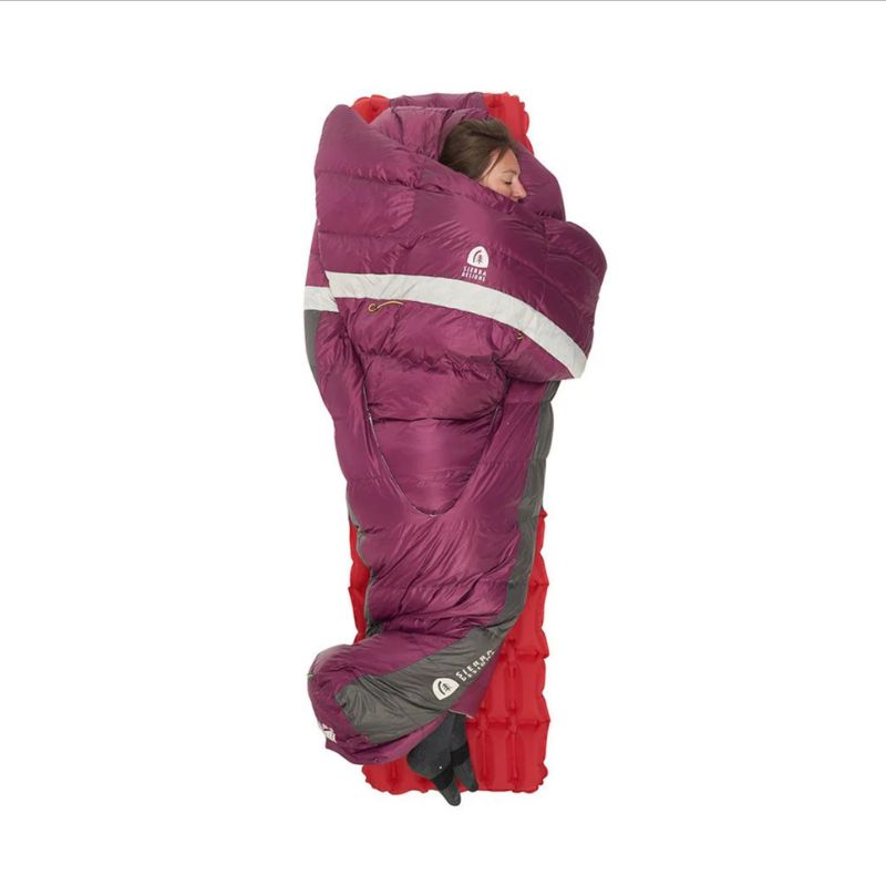 Sierra Designs Woman's Backcountry Bed 650F 20° Regular Sleeping Bag
