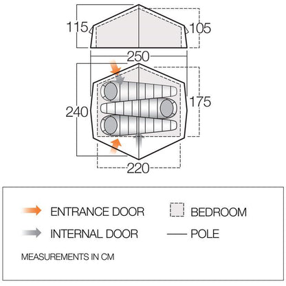 Vango Apex Compact 300 Tent (2023)