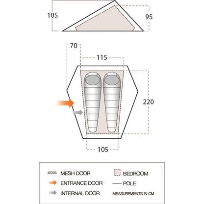 Vango Heddon 200 Tent