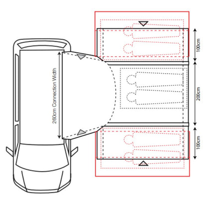 Outdoor Revolution Cayman Combo PC Awning