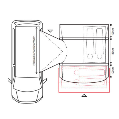 Outdoor Revolution Cayman Curl Air Awning