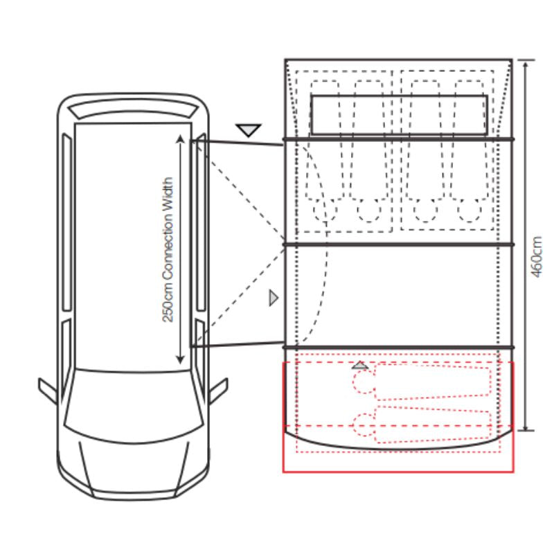 Outdoor Revolution Cayman Curl XLE F/G Awning