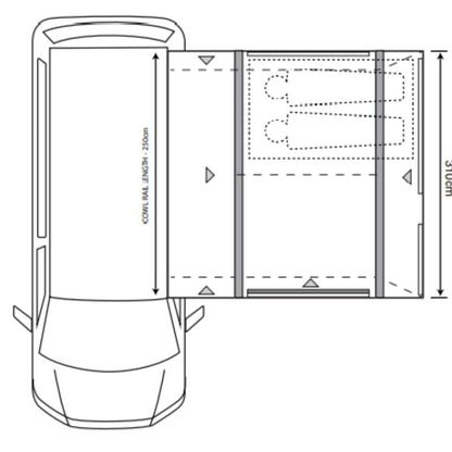 Outdoor Revolution Movelite T2R Awning