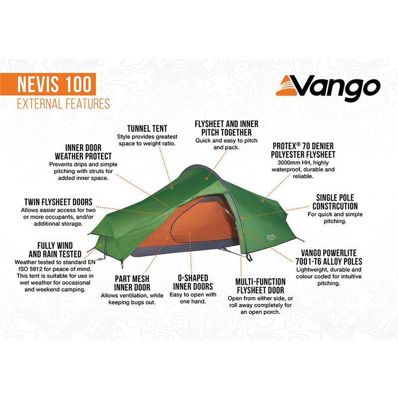 Vango Nevis 100 Tent (2024)