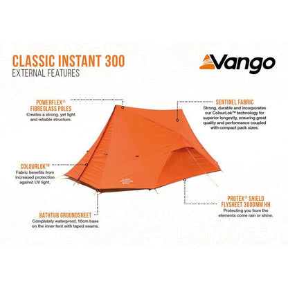 Vango Classic Instant 300 Tent