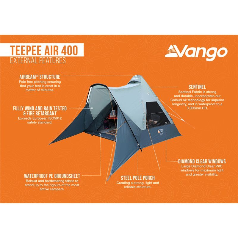 Vango Teepee Air 400 Tent