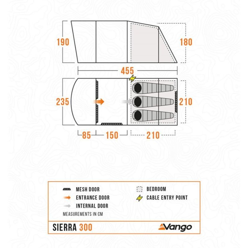 Vango Sierra 300 Tent