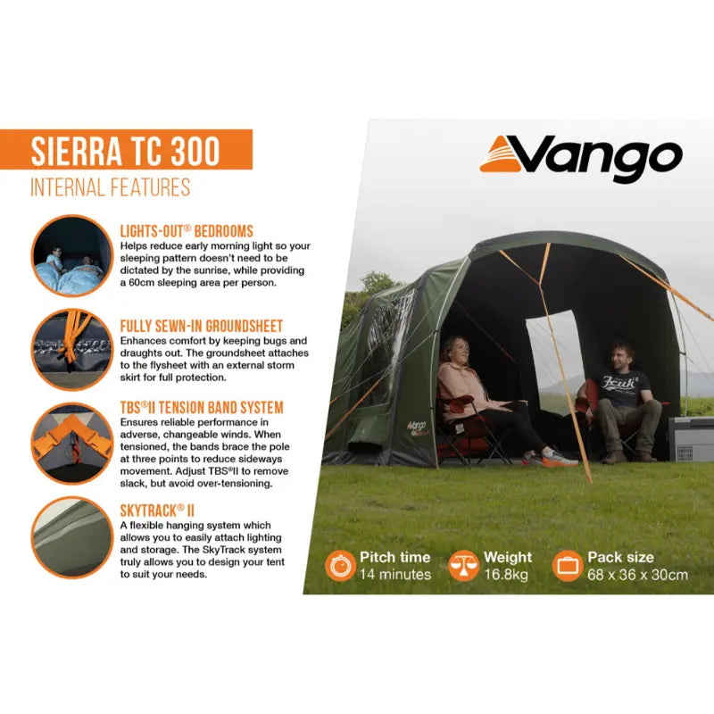 Vango Sierra TC 300 Tent