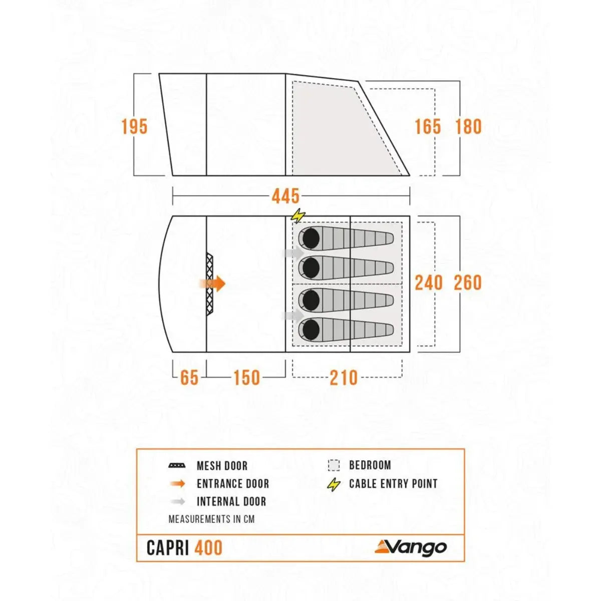 Vango Capri 400 Tent