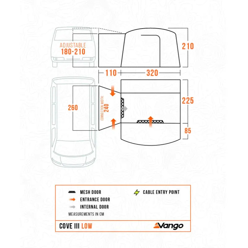 Vango Cove III Low Drive Away Awning