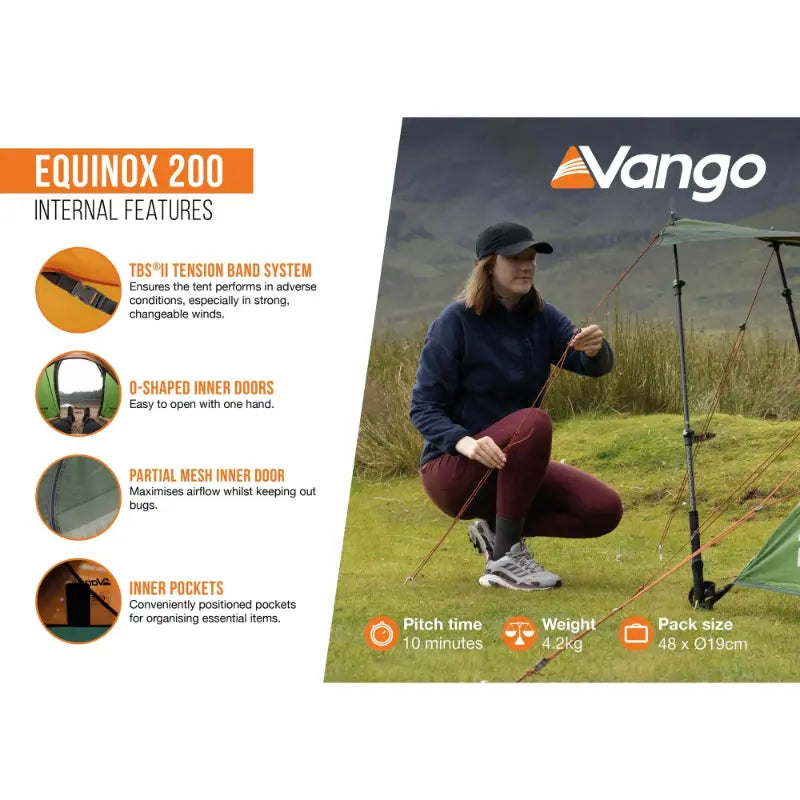 Vango Equinox 200 Tent 2026 Edition