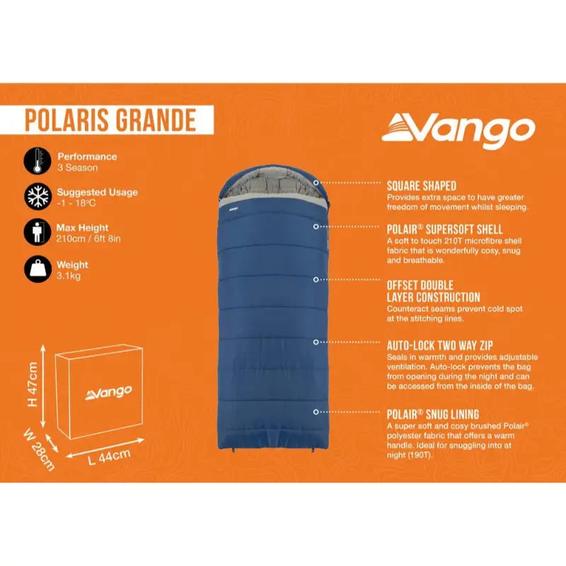 Vango Polaris Grande Sleeping Bag