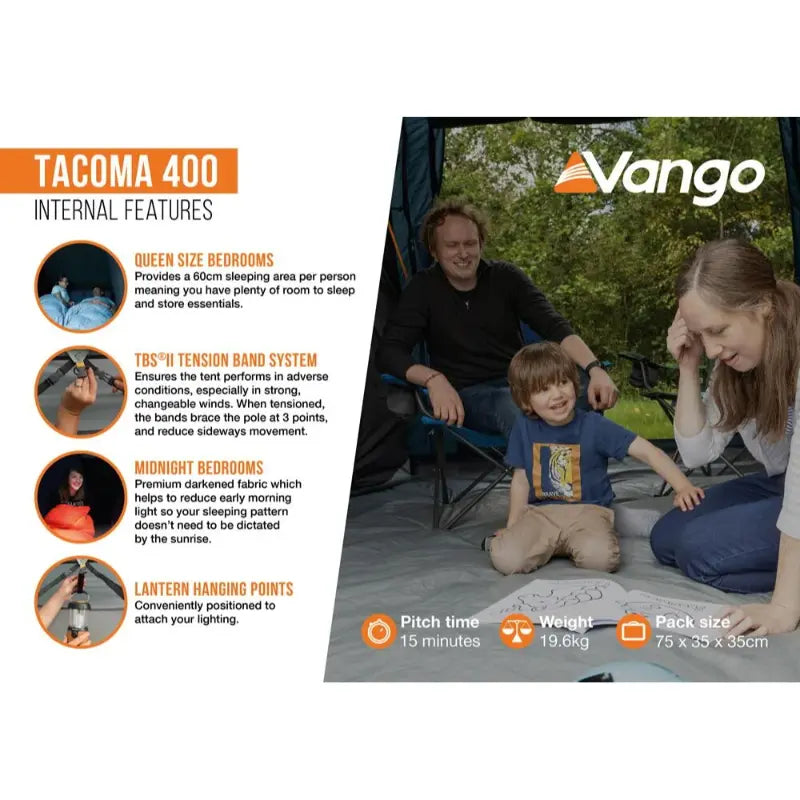VangoTacoma 400 Package Tent