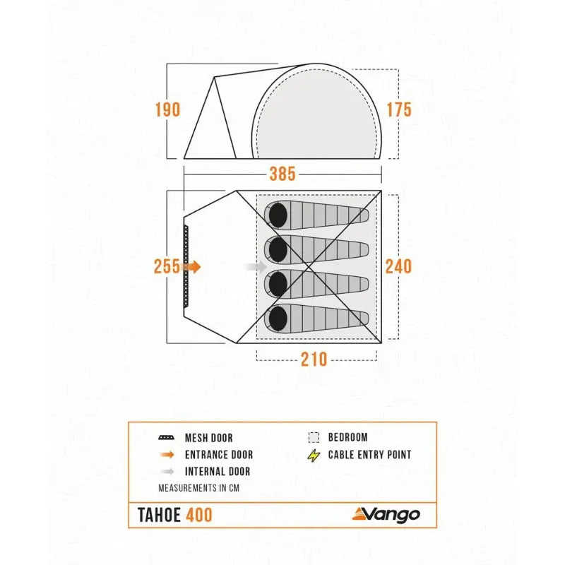 Vango Tahoe 400 Tent