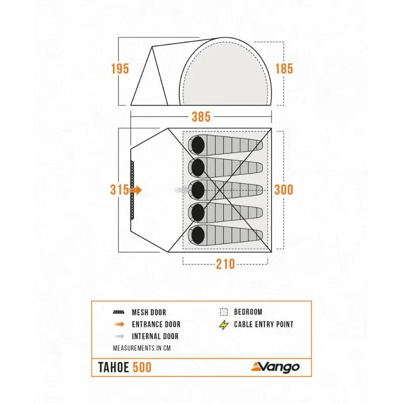 Vango Tahoe 500 Tent