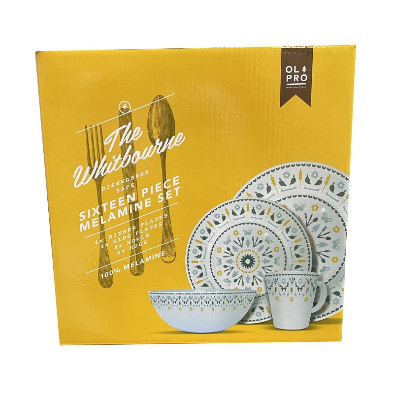 Whitbourne Melamine Set (16 Piece)