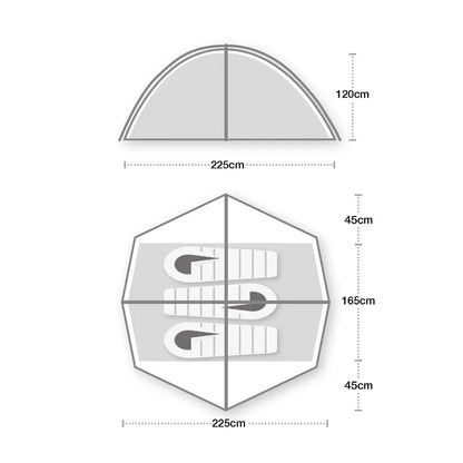 Wild Country Helm 3 Footprint