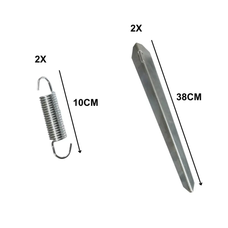 Awning Tie Down Storm Set (4mm - Fiamma, Omnistor & Thule)