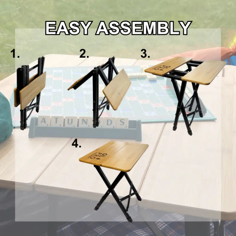 Olpro 2 Fold - Camping Bamboo Stool
