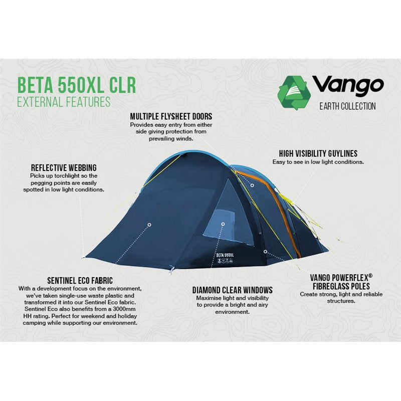 Vango Beta 550XL CLR Tent