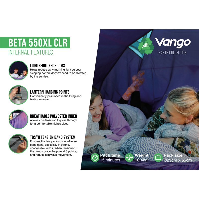 Vango Beta 550XL CLR Tent