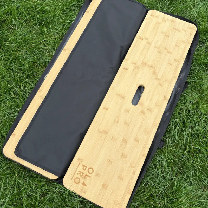 Olpro Folding Bamboo Bench Set of Two