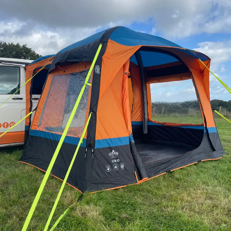 Olpro Uno Breeze V2 Campervan Awning Orange 