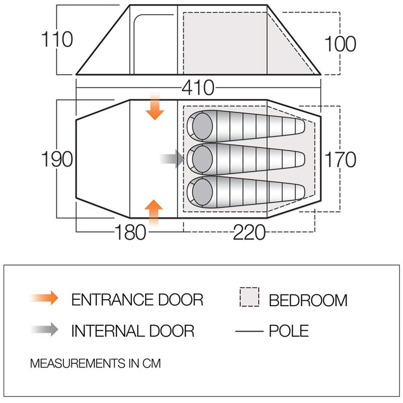 Vango Scafell 300 Plus Tent