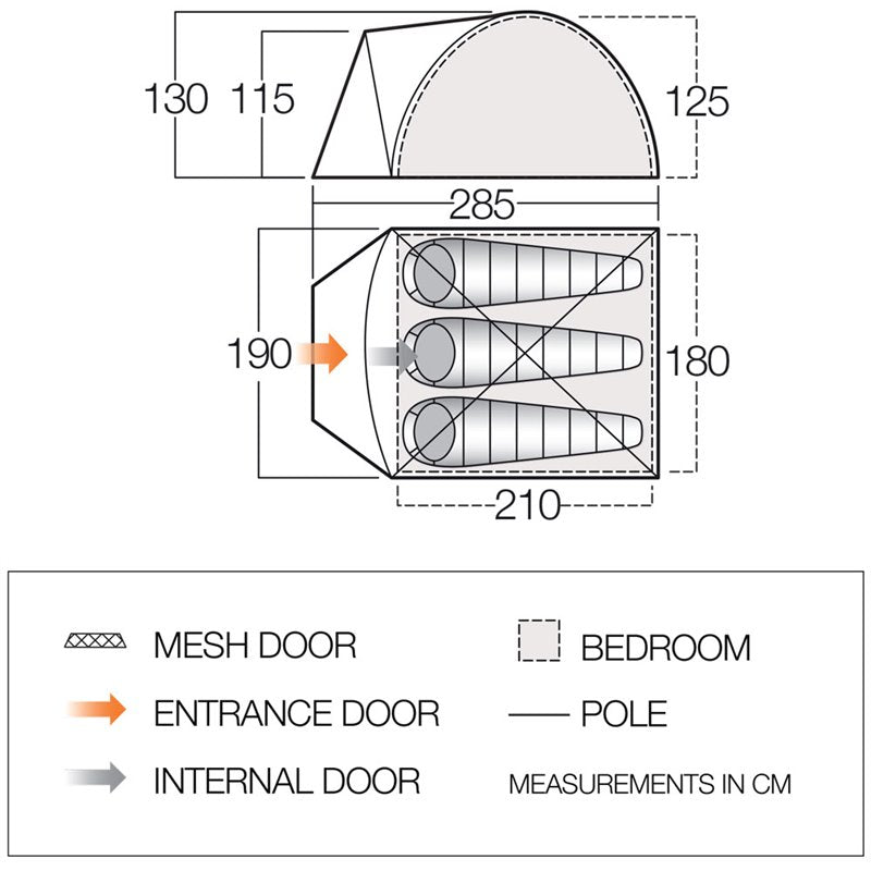 Vango Tay 300 Tent