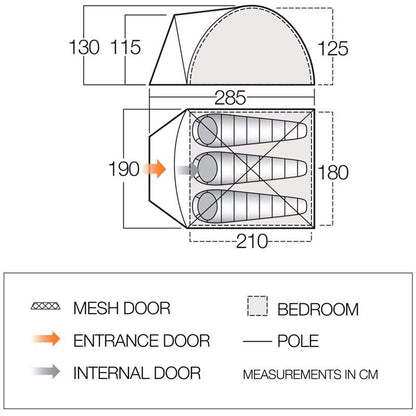 Vango Tay 300 Tent