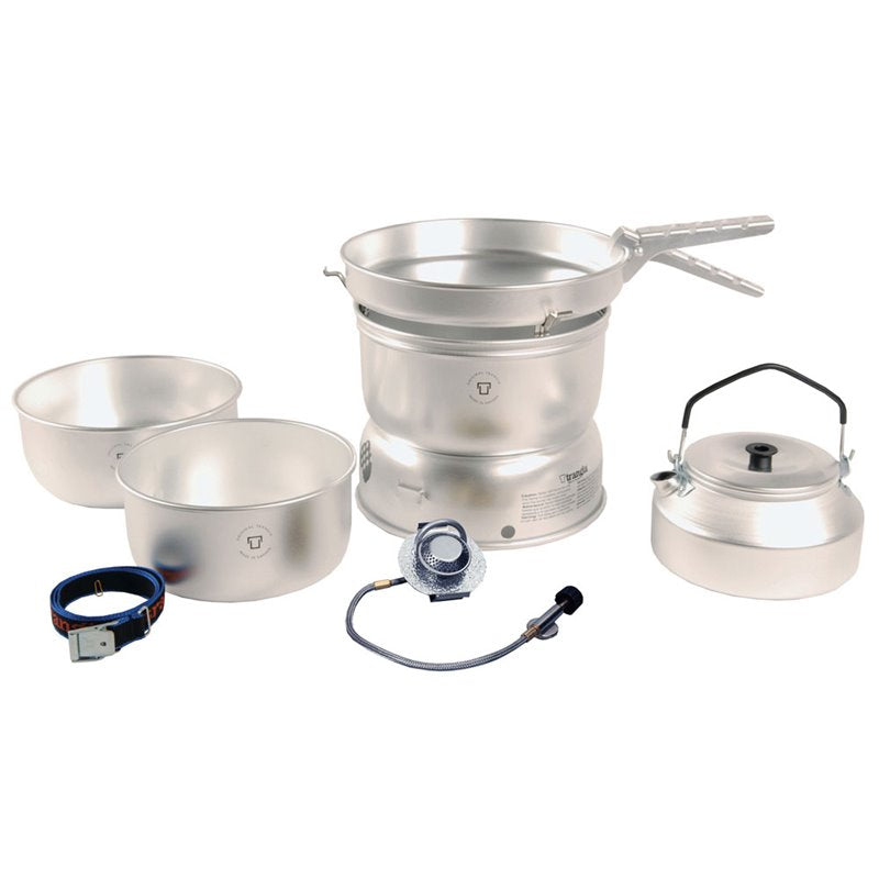 Trangia 25-2 GB Stove Alloy pans with Kettle & Gas Burner