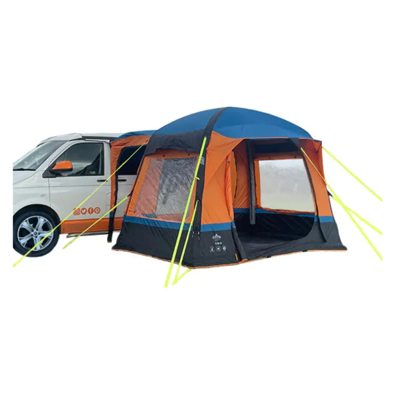 Olpro Uno Breeze V2 Campervan Awning Orange - Outcamping